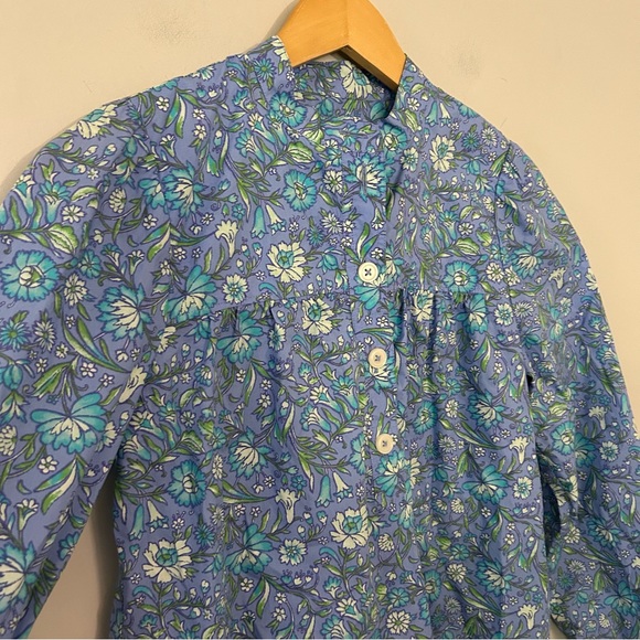 J.Crew Fresco Top In Floral Cotton Poplin - Picture 6 of 10